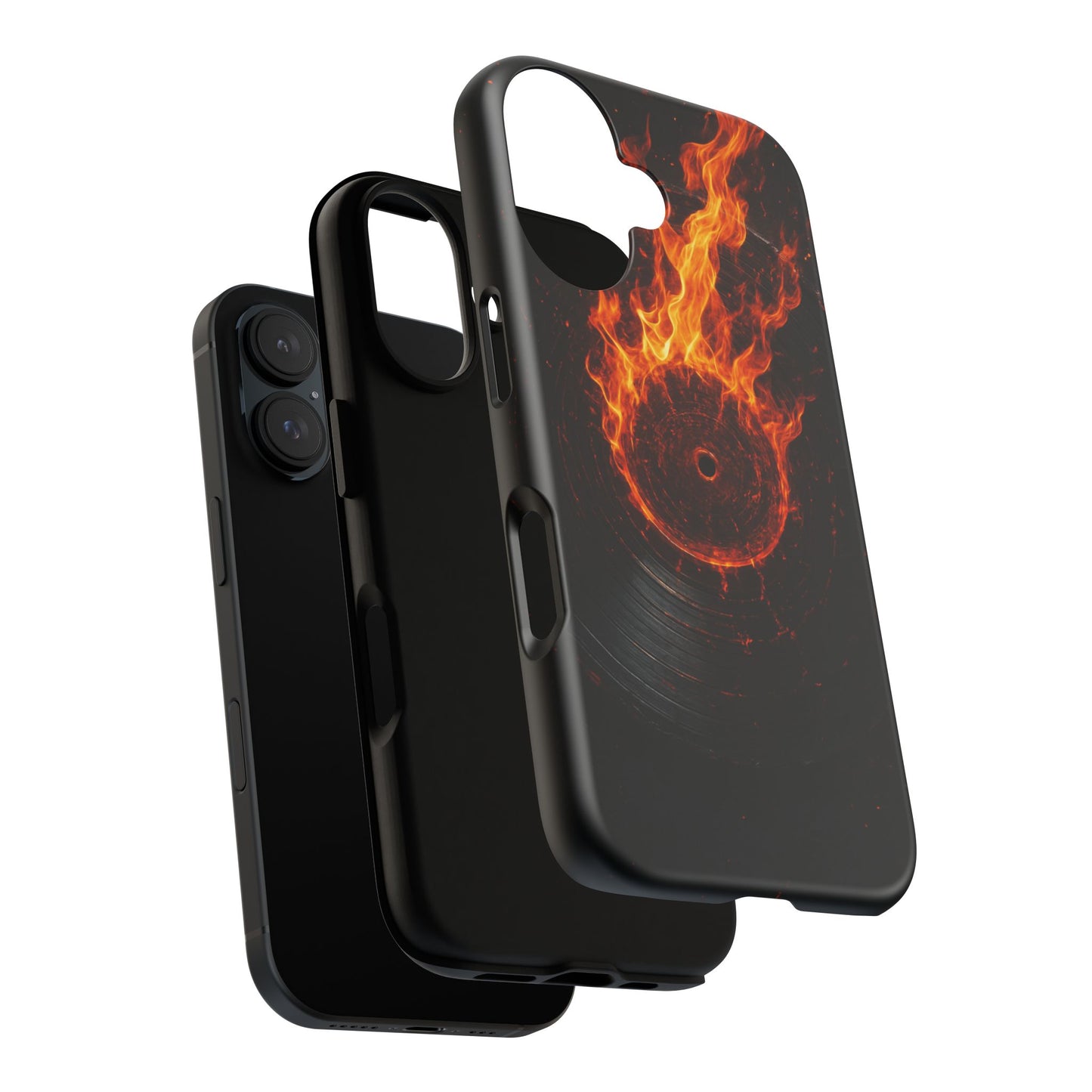 Vinyl Inferno • Apple iPhone 16 • MagSafe® Magnetic Tough Case
