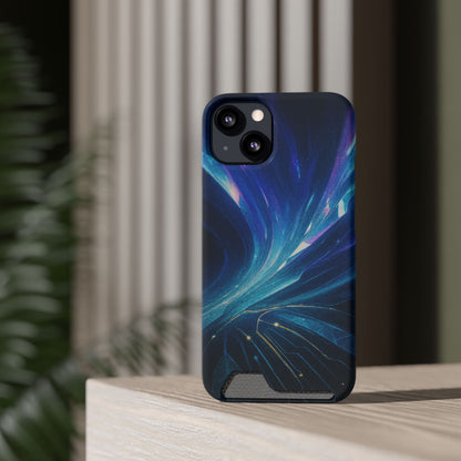 Digital Vortex • Apple iPhone 13 • Tough Case with Card Holder • MagSafe®