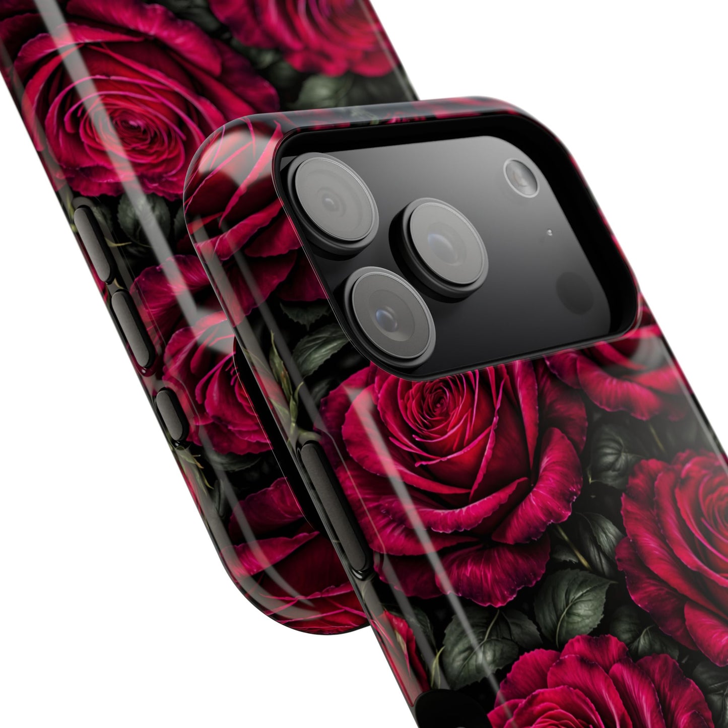Midnight Bloom • Floral Fusion • Apple iPhone 17 Pro • MagSafe® Tough Case