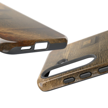 Sand Circuit • Samsung Galaxy S25 • MagSafe® Magnetic Tough Case