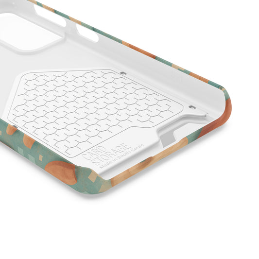 Pixel Clay • Samsung Galaxy S21 • MagSafe® Tough Case with Card Holder