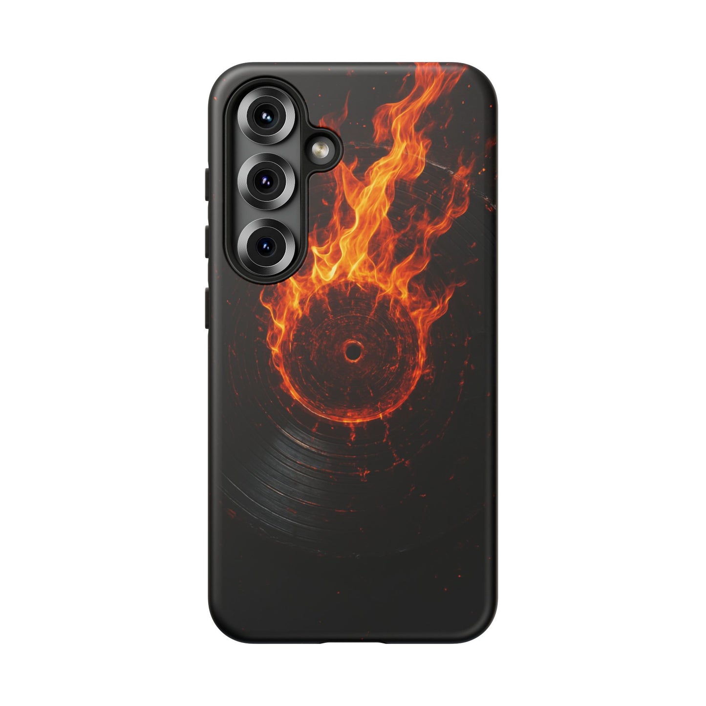 Vinyl Inferno • Samsung Galaxy S25 • MagSafe® Magnetic Tough Case