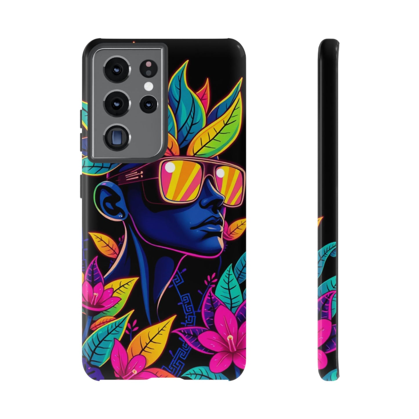 Neon Punk • Samsung Galaxy S21 • MagSafe® Tough Case phone case by Black Hat Pixels