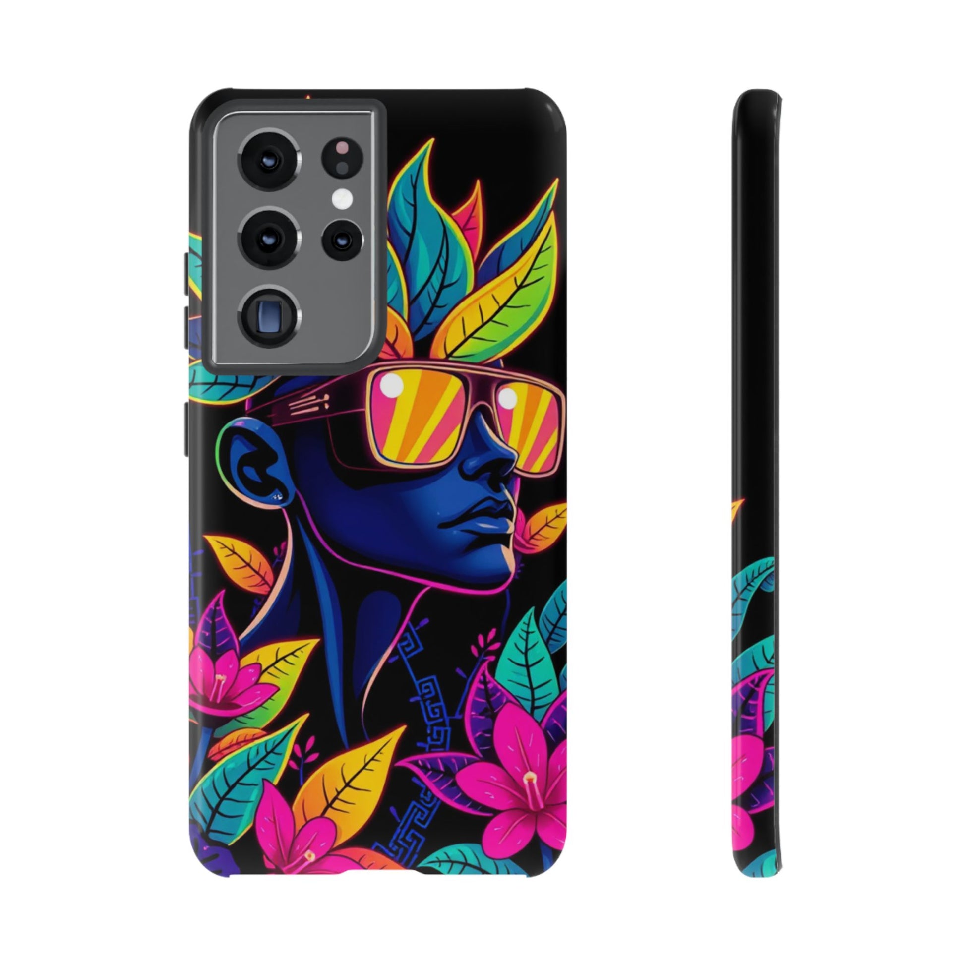 Neon Punk • Samsung Galaxy S21 • MagSafe® Tough Case phone case by Black Hat Pixels