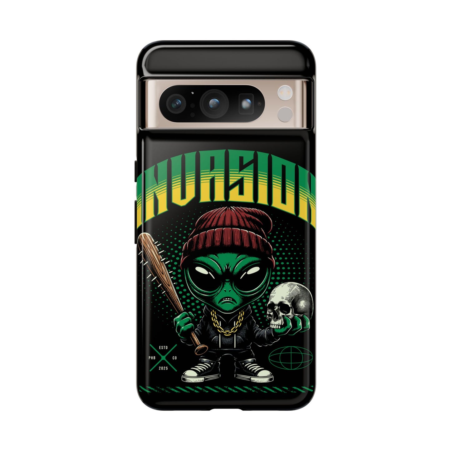 Alien Invasion • Google Pixel 8 • Tough Case • Wireless Friendly
