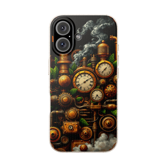 Steampunk Signal • Apple iPhone 16 Eco-Friendly Phone Case