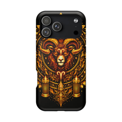 Aries • Elemental Armor • Inferno Authority • Apple iPhone 17 Pro • MagSafe Tough Case