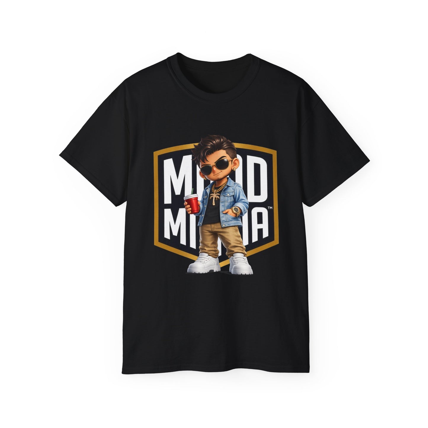 Malik Sol • Effortless Influence • Mood Militia • T-Shirt • Black Hat Pixels • Unisex