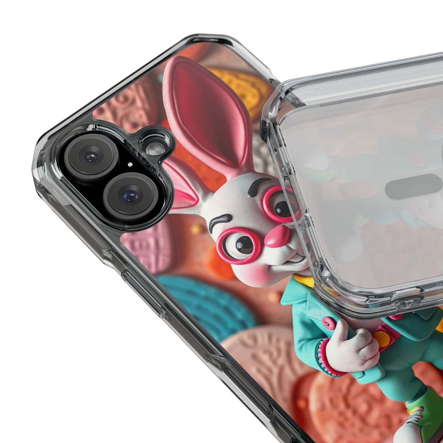 Vibe Bunny • Apple iPhone 16 • MagSafe® Clear Case