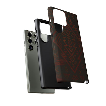 Tribal Glitch • Samsung Galaxy S23 • Tough Case • Wireless Friendly