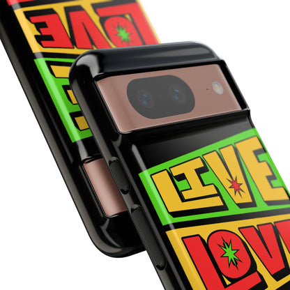 Live Love Laugh • Google Pixel 8 • Tough Case • Wireless Friendly