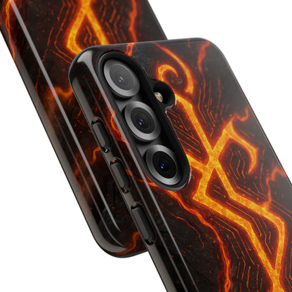 Molten Glyph • Samsung Galaxy S25 • MagSafe® Magnetic Tough Case