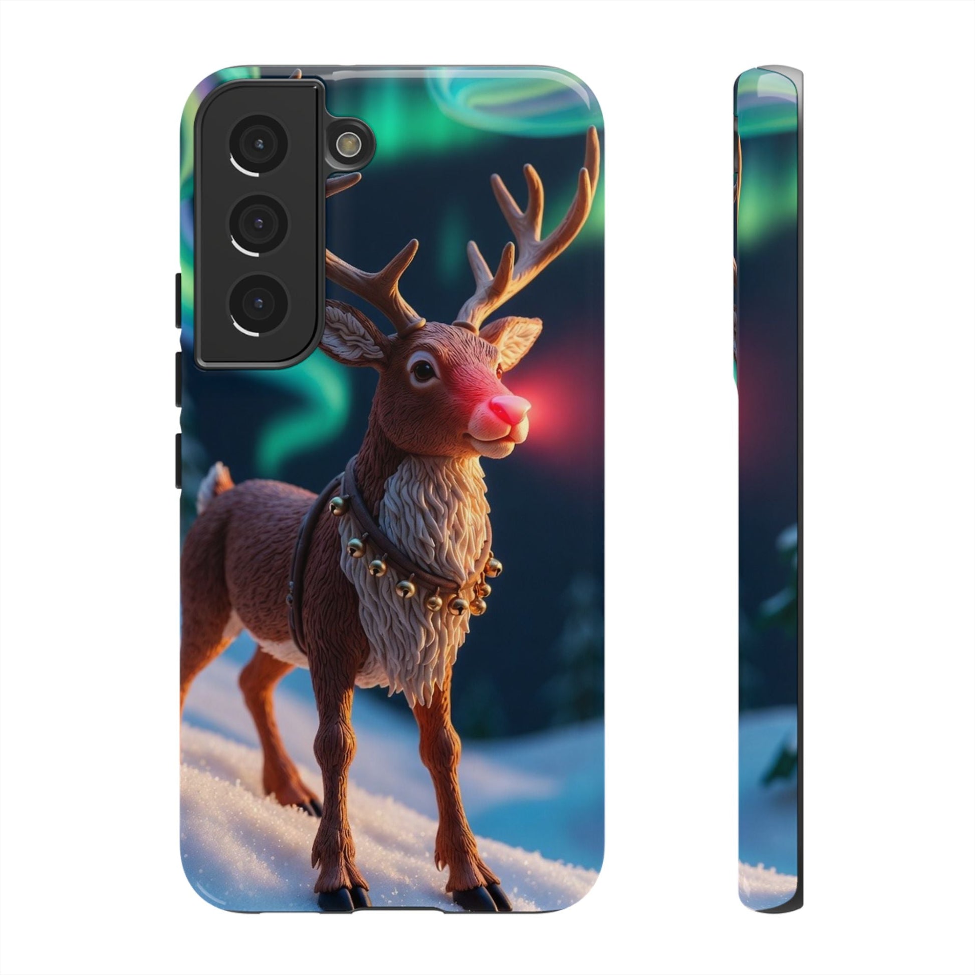 Rudy Red • Samsung Galaxy S22 • MagSafe® Tough Case phone case by Black Hat Pixels