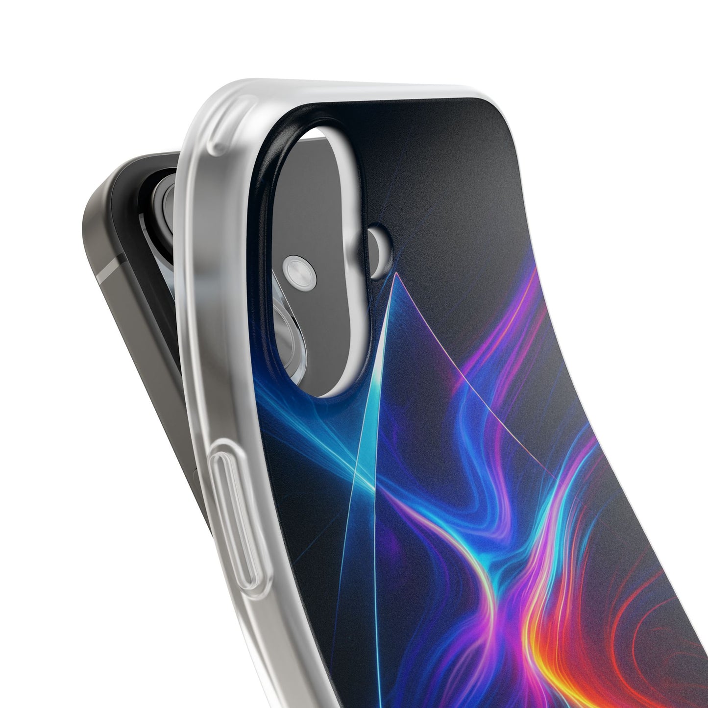 Prism Fracture • Apple iPhone 16 • Flexi Clear Case