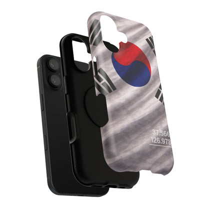 South Korea • Street Sovereign – Seoul Vector • Apple iPhone 17 Pro • MagSafe® Tough Case