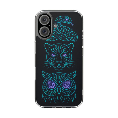 Mystic Midnight • Apple iPhone 16 • Clear Case