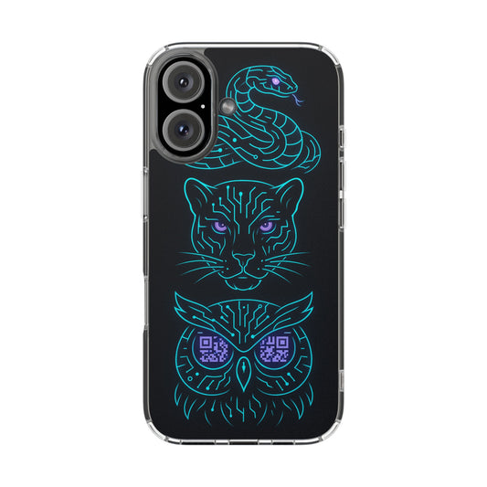 Mystic Midnight • Apple iPhone 16 • Clear Case