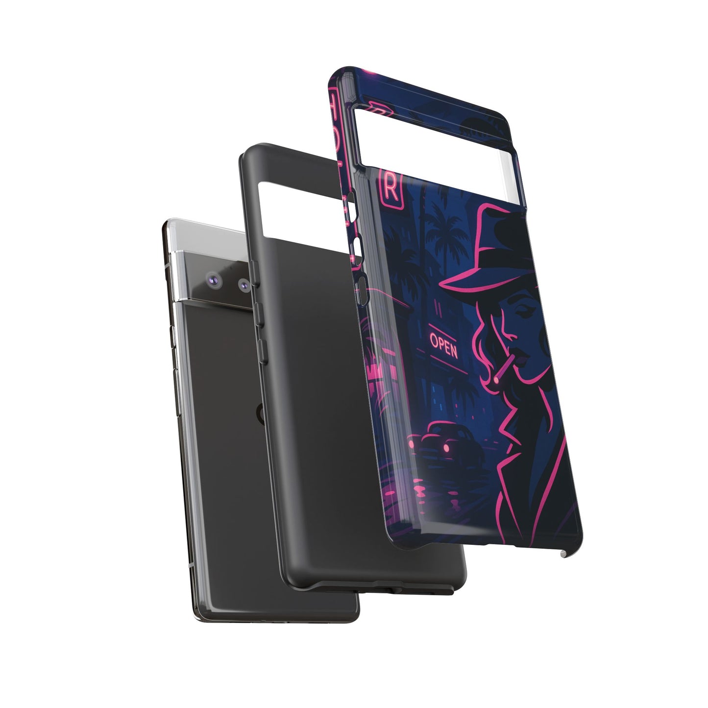 Neon Noir • Google Pixel 6 • Tough Case • Wireless Friendly