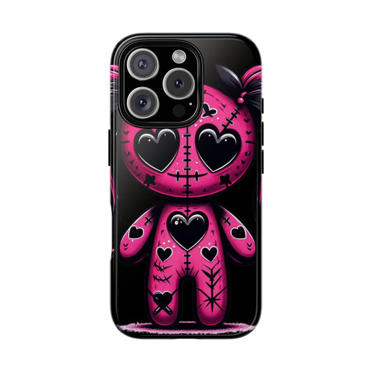 Patchwork Pulse • Apple iPhone 16 Pro • MagSafe® Tough Case phone case by Black Hat Pixels