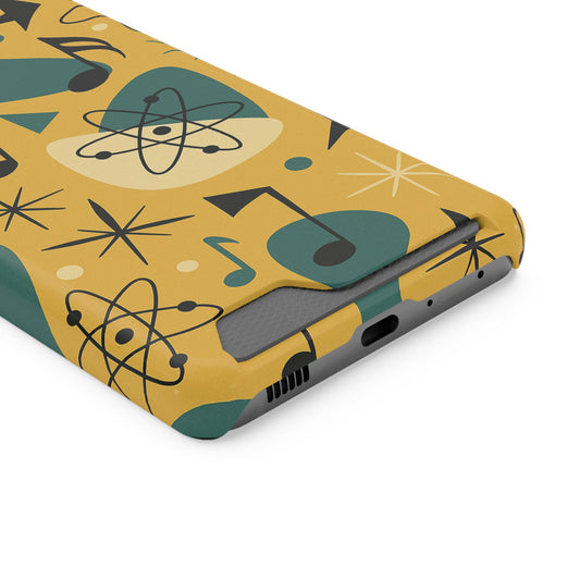 Atomic Picnic • Samsung Galaxy S21 • Tough Case with Card Holder • Wireless Friendly