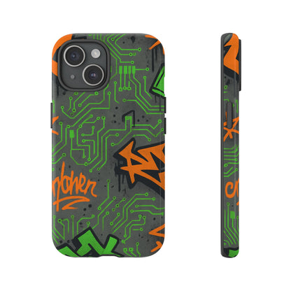 Circuit Cipher • Apple iPhone 15 • MagSafe® Tough Case