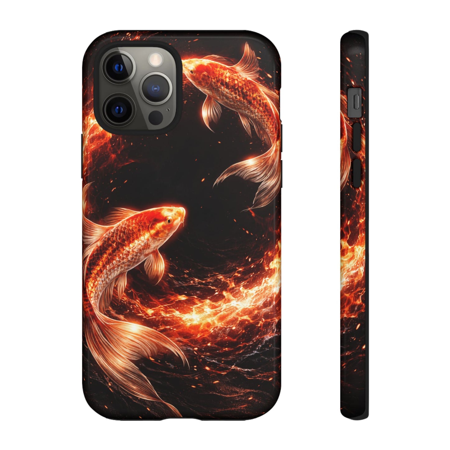 Fire Koi • Apple iPhone 12 • MagSafe® Tough Case
