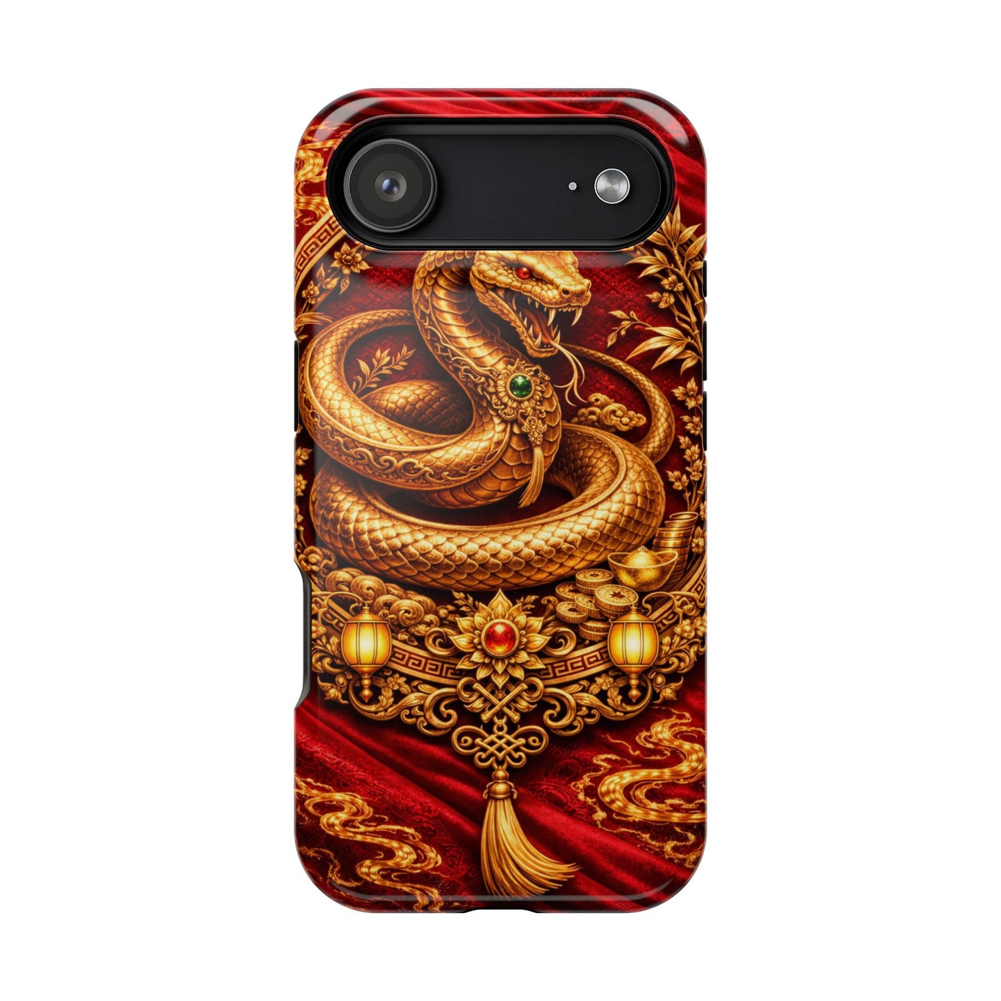 Snake • Lunar Armor • Imperial Banner • Apple iPhone 17 Pro • MagSafe Tough Case