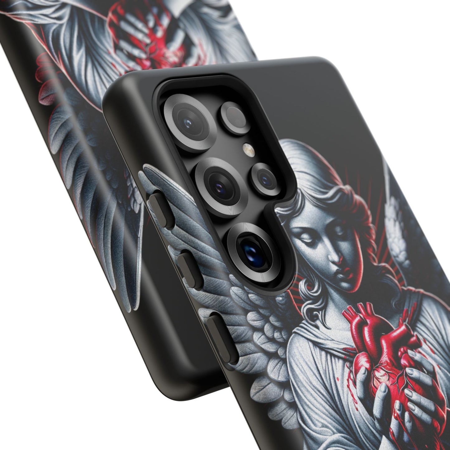 Angel Heart • Samsung Galaxy S25 • Wireless Friendly • Tough Case