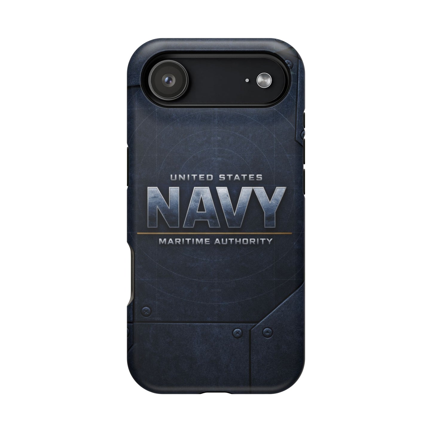 Navy • Sentinel Series • Maritime Authority • Apple iPhone 17 Pro • MagSafe Tough Case