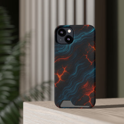 Magma Core • Apple iPhone 13 • MagSafe® Tough Case with Card Holder