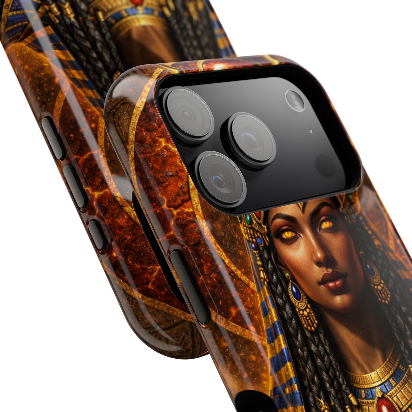 Hathor • Harmony • Egyptian Hieroglyphics™ Series • Apple iPhone 17 Pro • MagSafe® Tough Case