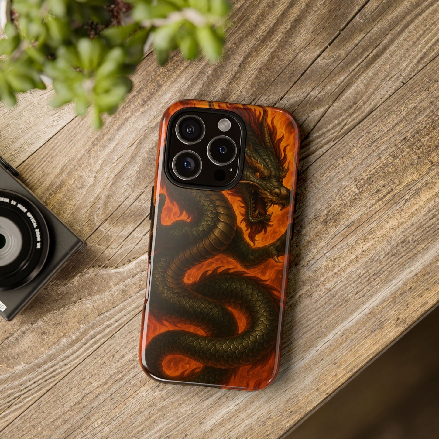 Flames of Fury • Apple iPhone 16 • Tough Case • MagSafe®