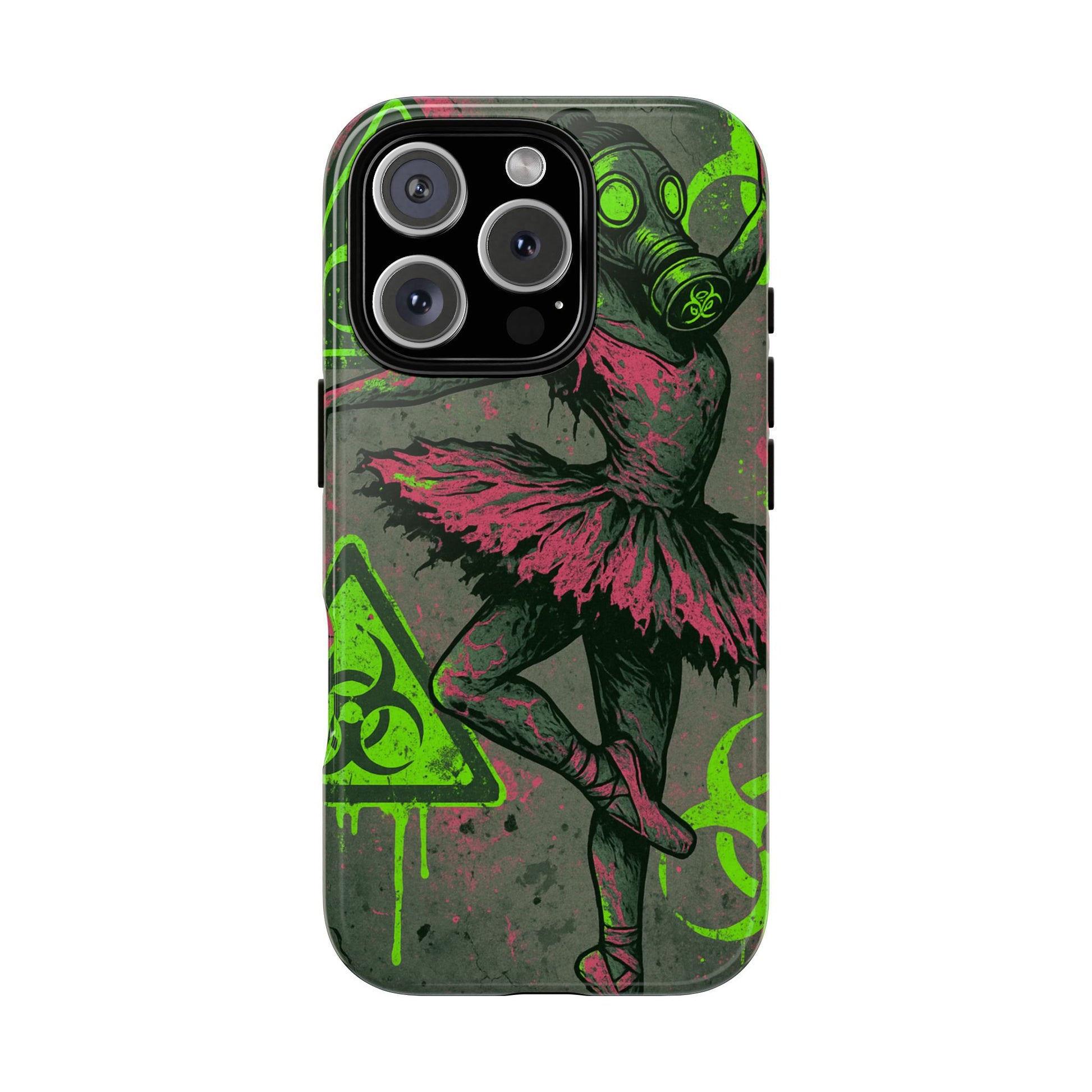Biohazard Ballerina • iPhone 16 MagSafe tough case by Black Hat Pixels