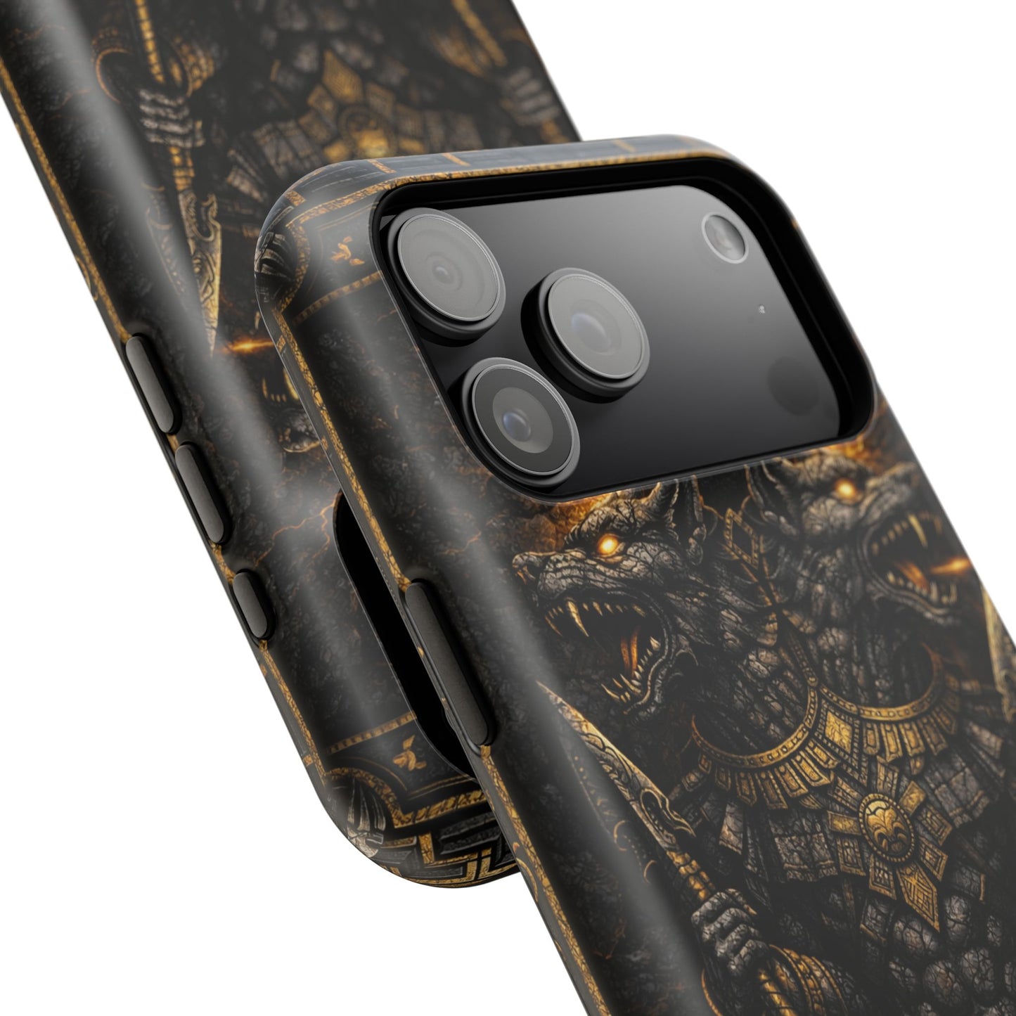 Xolotl • Shadow Guide of Flame • Empire of the Fifth Sun™ • Apple iPhone 17 Pro • MagSafe Tough Case