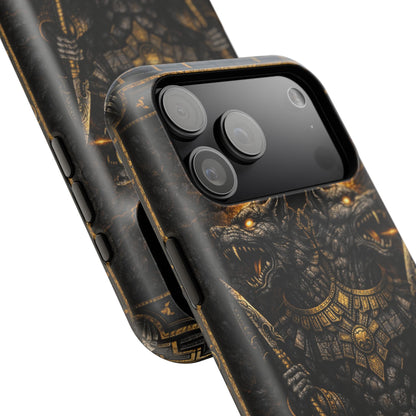 Xolotl • Shadow Guide of Flame • Empire of the Fifth Sun™ • Apple iPhone 17 Pro • MagSafe Tough Case