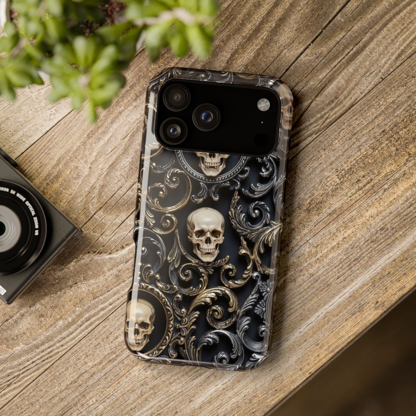 Opulent Skull • Apple iPhone 17 Pro • MagSafe® Tough Case