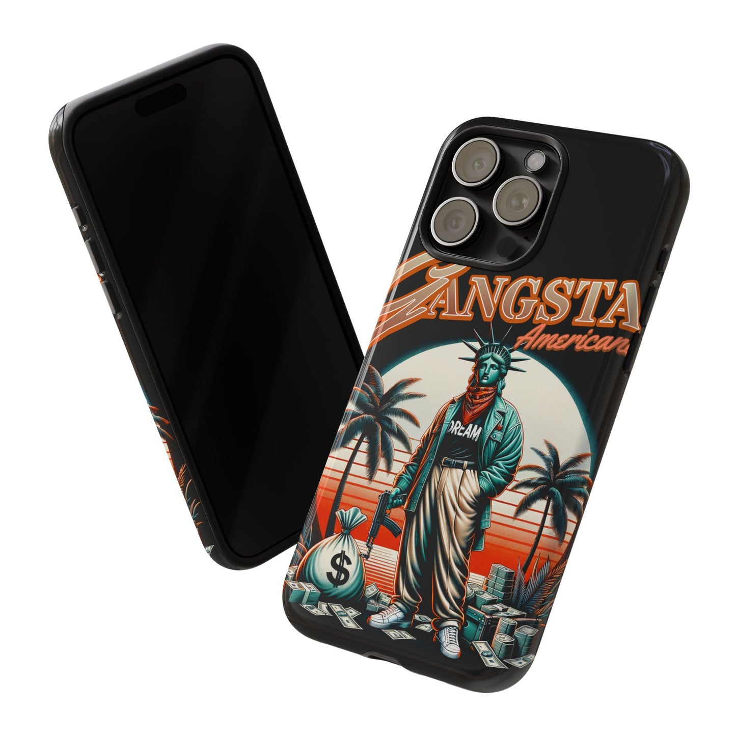 Gansta Americana • Apple iPhone 15 • MagSafe® Tough Case