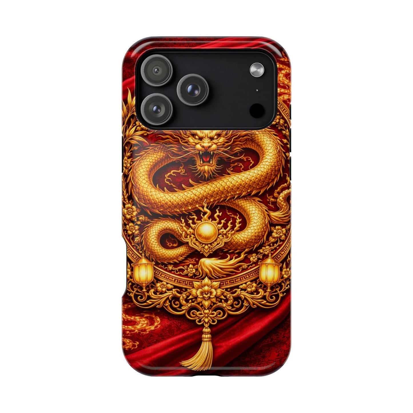 Dragon • Lunar Armor • Imperial Banner • Apple iPhone 17 Pro • MagSafe Tough Case