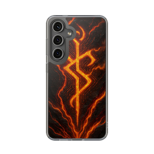 Molten Glyph • Samsung Galaxy S24 • Clear Case