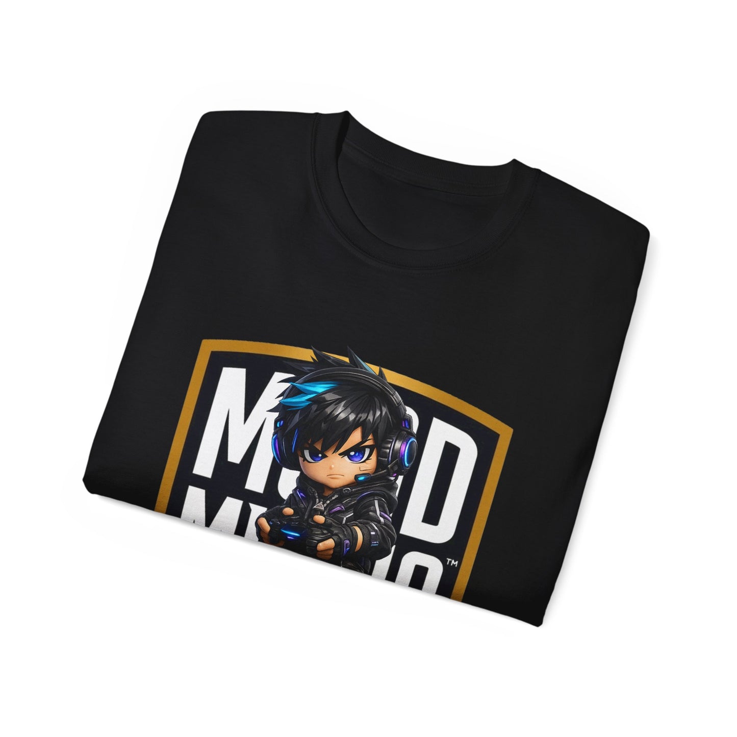 Pixel Kael • Night Grind • Mood Militia • T-Shirt • Black Hat Pixels • Unisex
