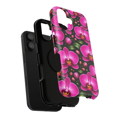 Velvet Orchid • Floral Fusion • Apple iPhone 17 Pro • MagSafe® Tough Case