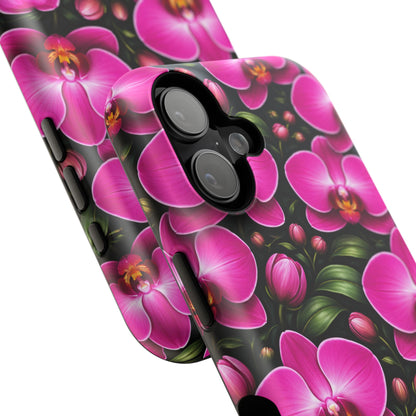 Velvet Orchid • Floral Fusion • Apple iPhone 17 Pro • MagSafe® Tough Case