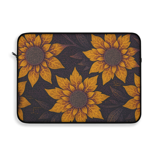 Sun Glyph • Single Zipper Laptop Sleeve