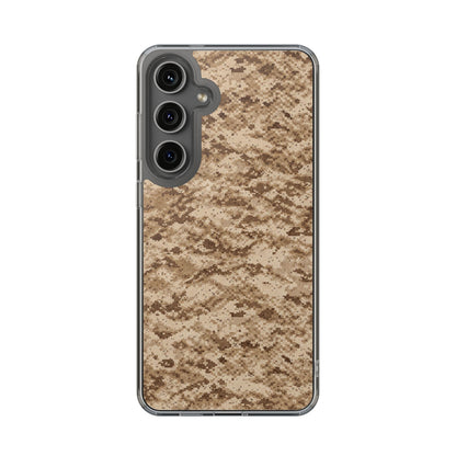 Desert Storm Camo • Samsung Galaxy S24 • Clear Case