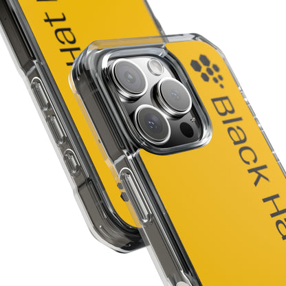 Black Hat Pixels • Apple iPhone 16 • MagSafe® Clear Case
