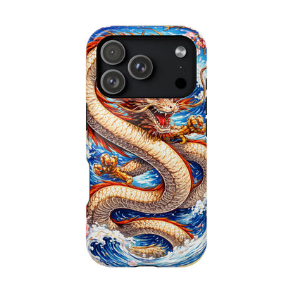 Heaven’s Mandate – Sovereign Oath • Obsidian Irezumi™ • Apple iPhone 17 Pro • MagSafe Tough Case