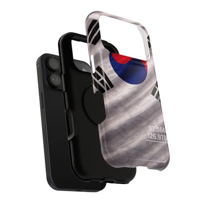 South Korea • Street Sovereign – Seoul Vector • Apple iPhone 17 Pro • MagSafe® Tough Case