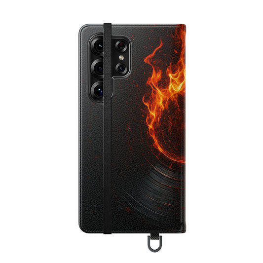 Vinyl Inferno • Samsung Galaxy S25 Flip Case