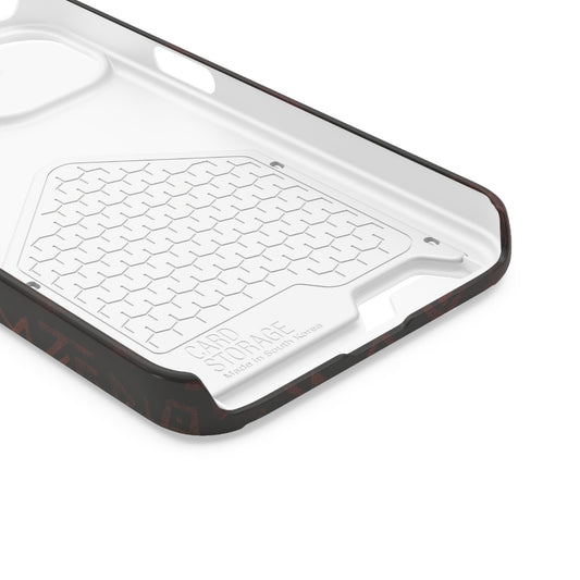 Tribal Glitch • Apple iPhone 13 • MagSafe® Tough Case with Card Holder