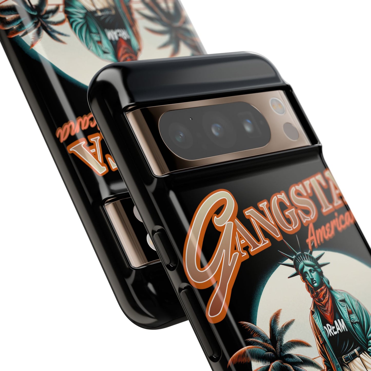 Gansta Americana • Google Pixel 8 • Tough Case • Wireless Friendly